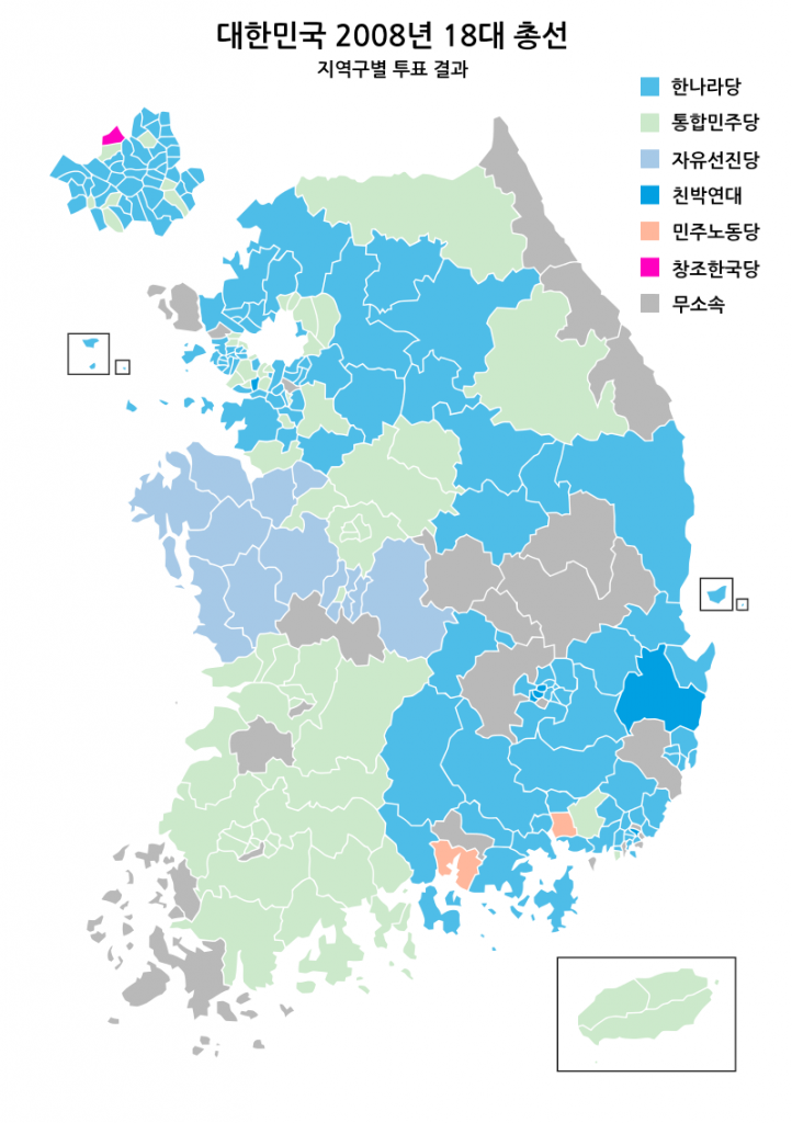 South_Korean_Legislative_Election_2008_districts(ko).svg